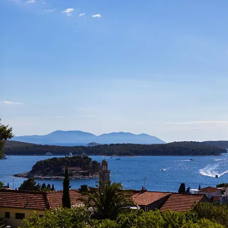 Stunning Seaview Retreat With Terrace Appartamento Hvar Town